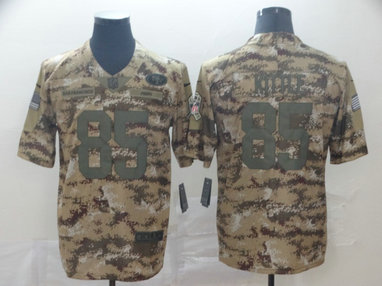 Nike 49ers 85 George Kittle 2018 Olive Camo Salute To Service Limited Jersey Nike 49ers 85 George Kittle 2018 Olive Camo Salute To Service Limited Jersey