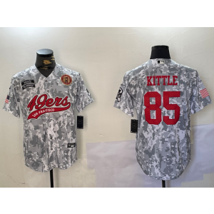 Nike 49ers 85 George Kittle Camo Vapor Baseball Limited Men Jersey Nike 49ers 85 George Kittle Camo Vapor Baseball Limited Men Jersey