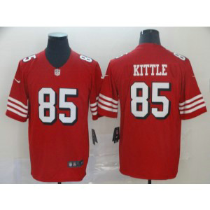 Nike 49ers 85 George Kittle Red Throwback Vapor Untouchable Limited Men Jersey Nike 49ers 85 George Kittle Red Throwback Vapor Untouchable Limited Men Jersey