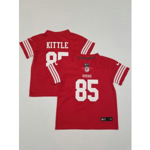 Nike 49ers 85 George Kittle Red Toddler Jersey Nike 49ers 85 George Kittle Red Toddler Jersey