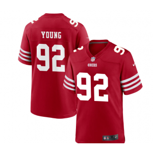 Nike 49ers 92 Chase Young Red Vapor Untouchable Limited Men Jersey Nike 49ers 92 Chase Young Red Vapor Untouchable Limited Men Jersey