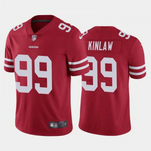 Nike 49ers 99 Javon Kinlaw Red 2020 NFL Draft Vapor Limited Men Jersey Nike 49ers 99 Javon Kinlaw Red 2020 NFL Draft Vapor Limited Men Jersey