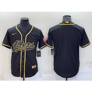 Nike 49ers Blank Black Vapor Baseball Limited Men Jersey Nike 49ers Blank Black Vapor Baseball Limited Men Jersey