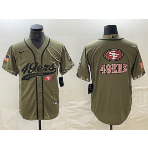 Nike 49ers Blank Olive Vapor Baseball Limited Men Jersey Nike 49ers Blank Olive Vapor Baseball Limited Men Jersey