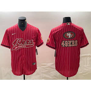 Nike 49ers Blank Red Vapor Baseball Limited Men Jersey Nike 49ers Blank Red Vapor Baseball Limited Men Jersey