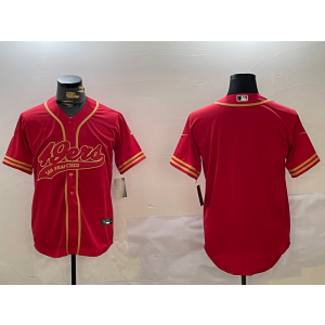 Nike 49ers Blank Red Vapor Baseball Limited Men Jersey Nike 49ers Blank Red Vapor Baseball Limited Men Jersey