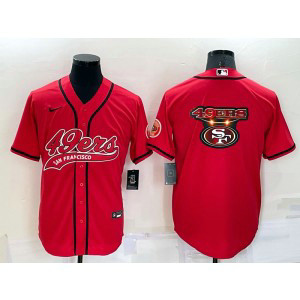 Nike 49ers Blank Red Vapor Baseball Logo Limited Men Jerseys Nike 49ers Blank Red Vapor Baseball Logo Limited Men Jerseys