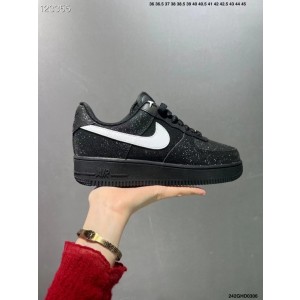 Nike Air Force 1 Black Shoes 12