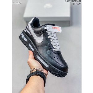 Nike Air Force 1 Black Shoes 88