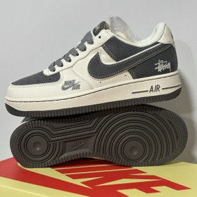 Nike Air Force 1 Low Grey White Shoes