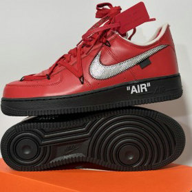 Nike Air Force 1 Red Shoes
