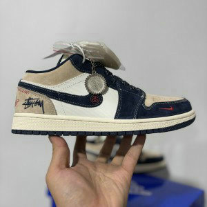 Nike Air Jordan 1 Black Brown Shoes