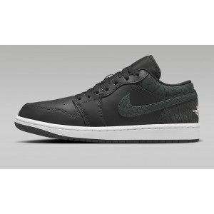 Nike Air Jordan 1 Black Smoke Low Shoes