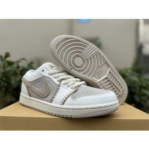 Nike Air Jordan 1 Cream Shoes