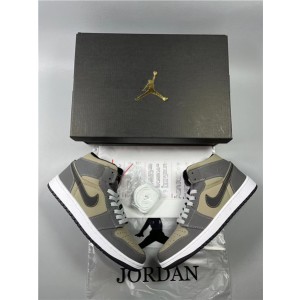 Nike Air Jordan 1 Gray Shoes 592