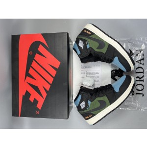 Nike Air Jordan 1 Green Shoes