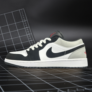 Nike Air Jordan 1 Grey Black Shoes