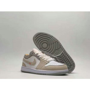 Nike Air Jordan 1 Grey White Shoes