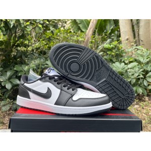 Nike Air Jordan 1 Low Black White Shoes 1