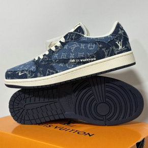 Nike Air Jordan 1 Low Blue Shoes 1