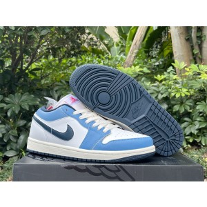 Nike Air Jordan 1 Low Blue Shoes