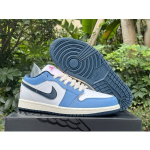 Nike Air Jordan 1 Low Blue Shoes