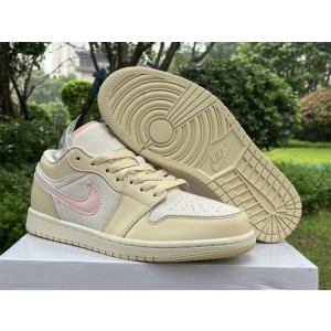 Nike Air Jordan 1 Low Cream Shoes