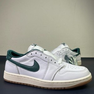 Nike Air Jordan 1 Low Green Shoes