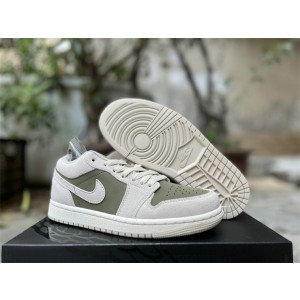 Nike Air Jordan 1 Low Green Shoes
