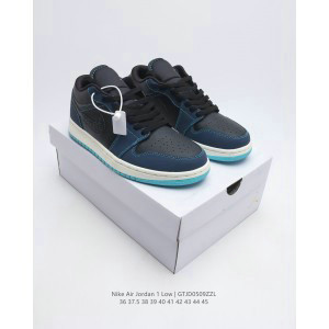 Nike Air Jordan 1 Low Navy Shoes