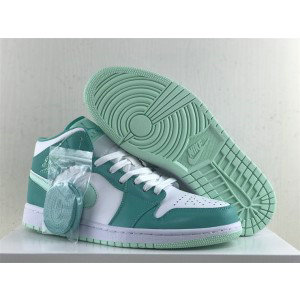 Nike Air Jordan 1 Mid Marine Green Shoes