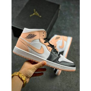 Nike Air Jordan 1 Pink Black Shoes