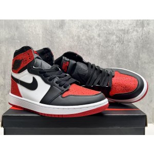 Nike Air Jordan 1 Red Black Shoes