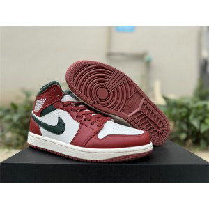 Nike Air Jordan 1 Red White Shoes