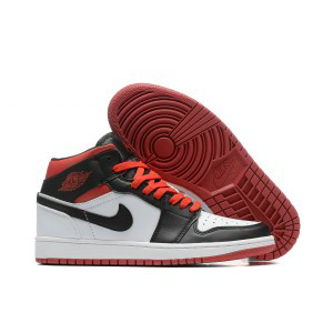 Nike Air Jordan 1 White Black Shoes