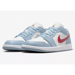 Nike Air Jordan 1 White Blue Shoes 674