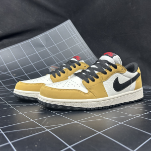 Nike Air Jordan 1 Yellow Shoes