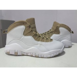 Nike Air Jordan 10 White Shoes