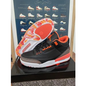 Nike Air Jordan 3 Black Brown Shoes