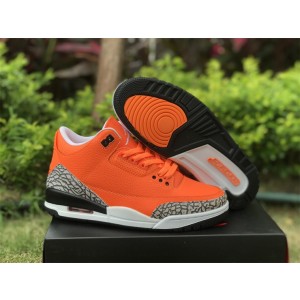 Nike Air Jordan 3 Orange Shoes