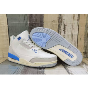 Nike Air Jordan 3 White Blue SHoes
