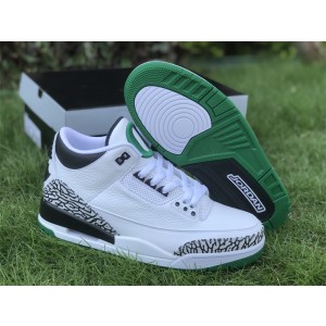 Nike Air Jordan 3 White Green Shoes