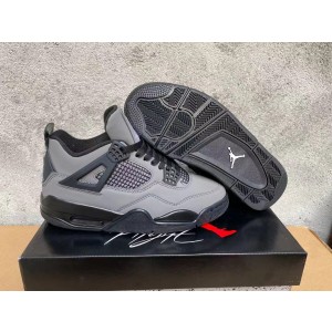 Nike Air Jordan 4 Black Grey Shoes