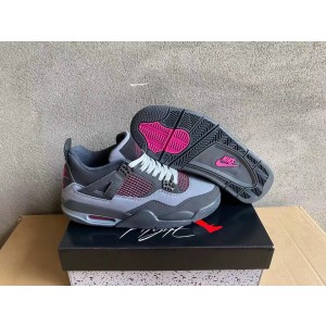 Nike Air Jordan 4 Black Pink Shoes