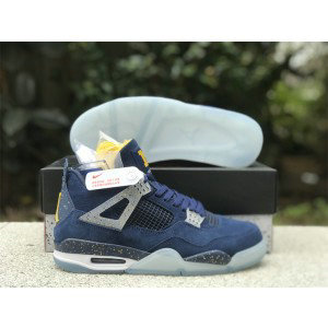 Nike Air Jordan 4 Navy Shoes