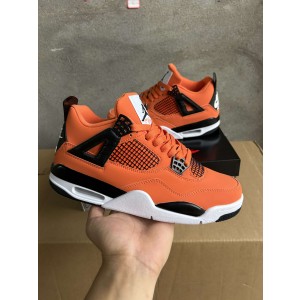 Nike Air Jordan 4 Orange Shoes