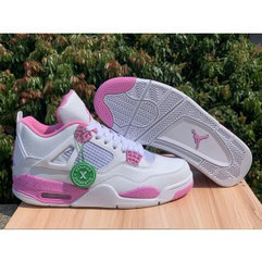Nike Air Jordan 4 Pink Oreo Shoes