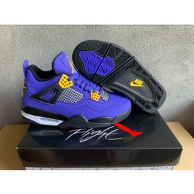 Nike Air Jordan 4 Purple Shoes