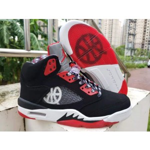 Nike Air Jordan 5 Black Shoes 4