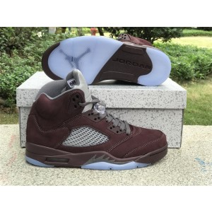 Nike Air Jordan 5 Burgundy Shoes